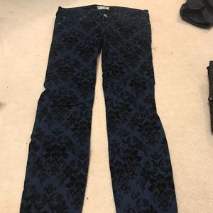 Free People Patterned Denim
